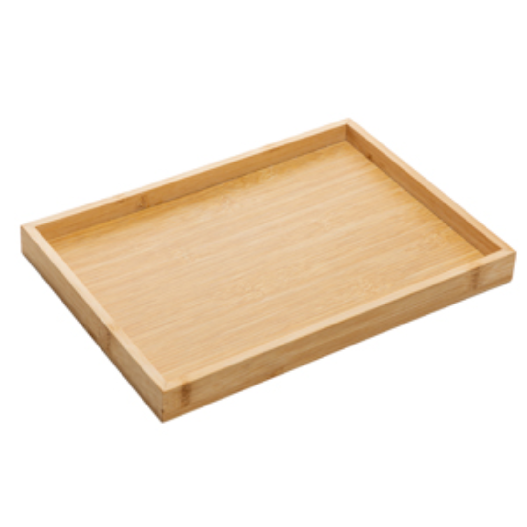 Bandeja em Bambu Nature 22cm X 14cm