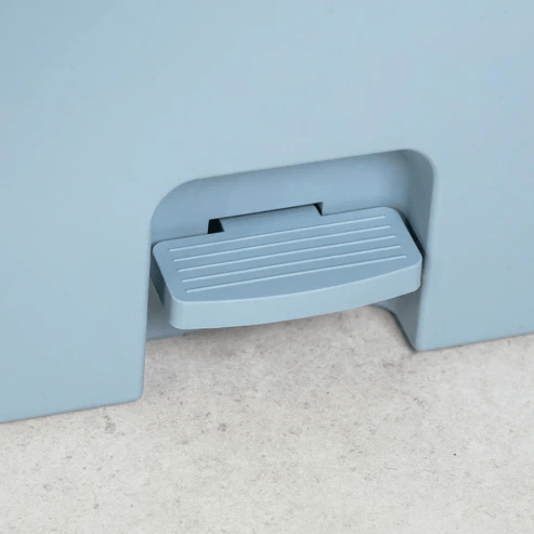 Lixeira de Pedal Trium Branco 12 Litros