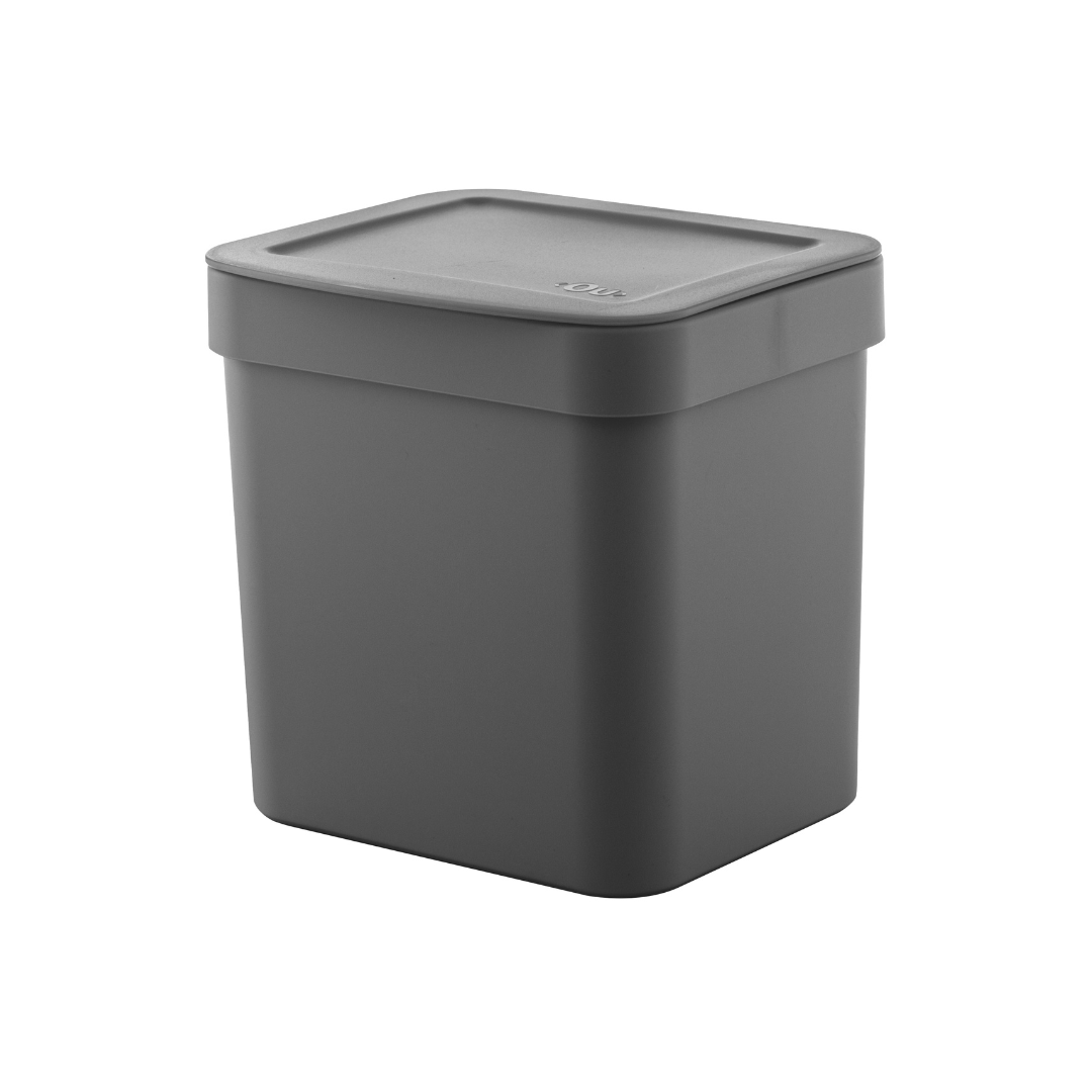 Lixeira Trium Chumbo - 2,5 Litros