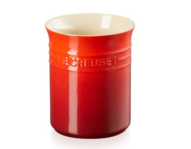 Porta Utensilios Cerâmica Clássico Vermelho 1 Litro Le Creuset