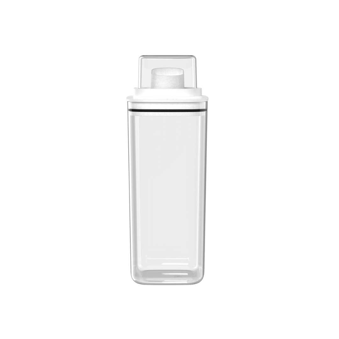 Pote Hermético Dispenser Flow Branco 2,3 Litros