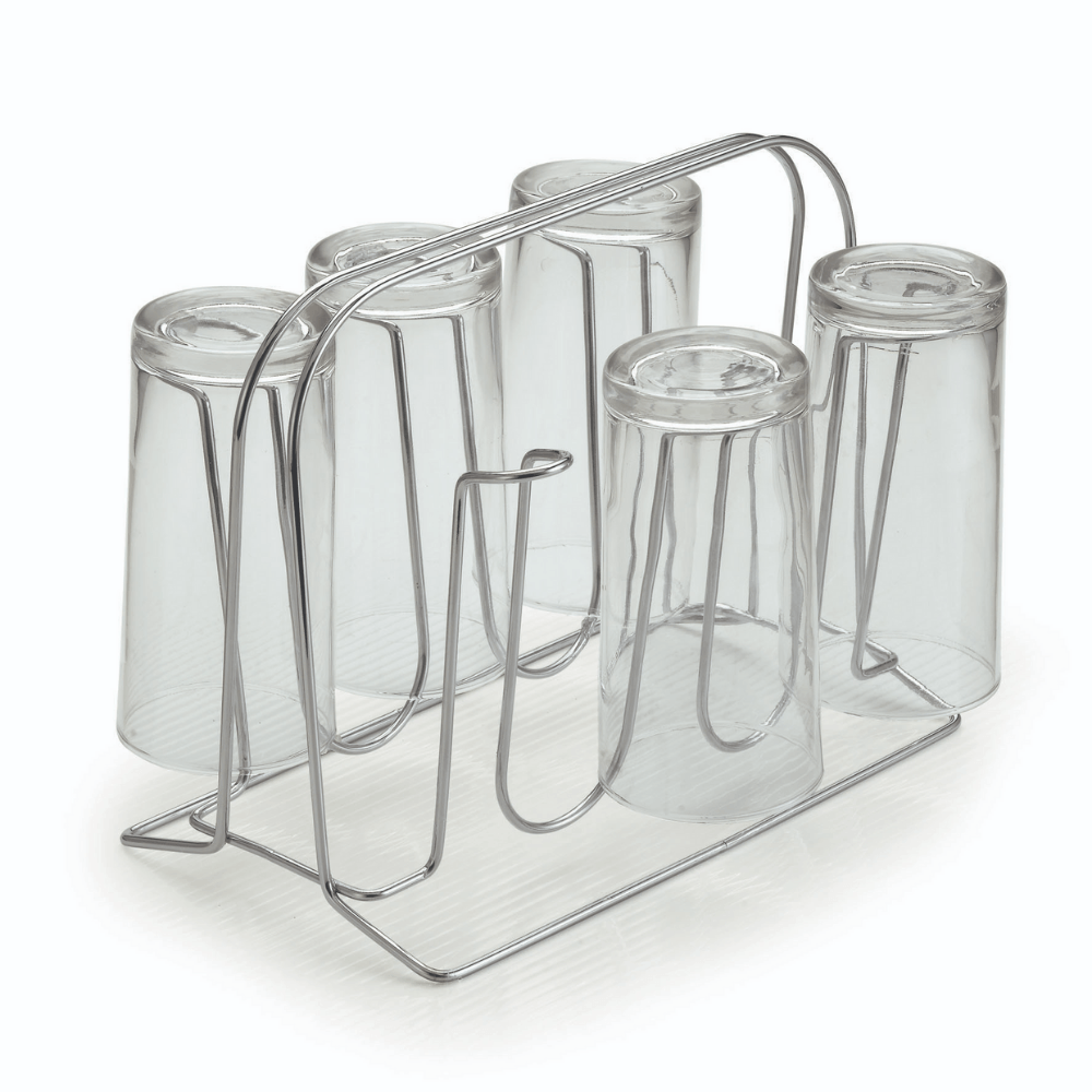 Suporte Porta 6 Copos Art Cook Cromado
