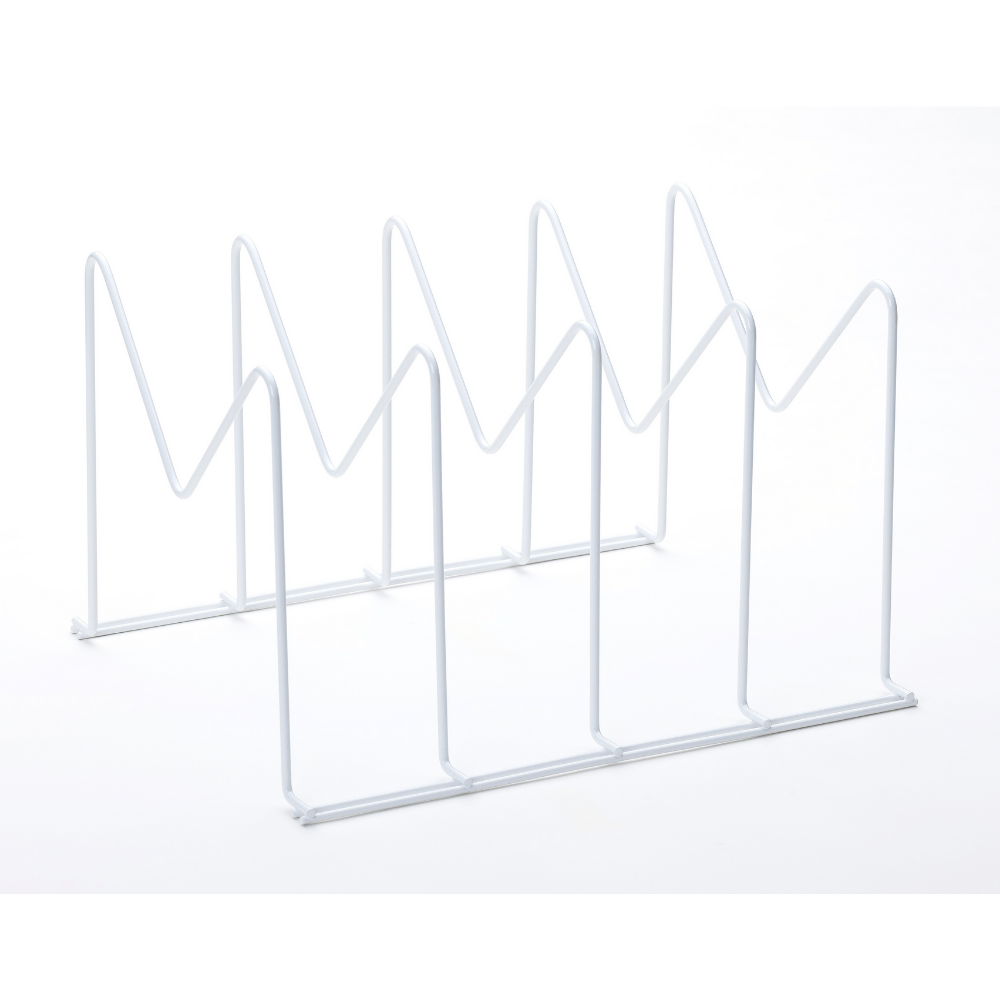 Organizador Para Formas, Tampas e Travessas Branco