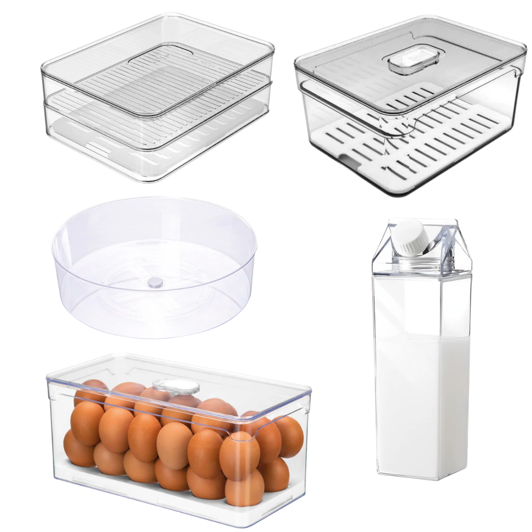 Kit para Organizar Geladeira 5 Peças