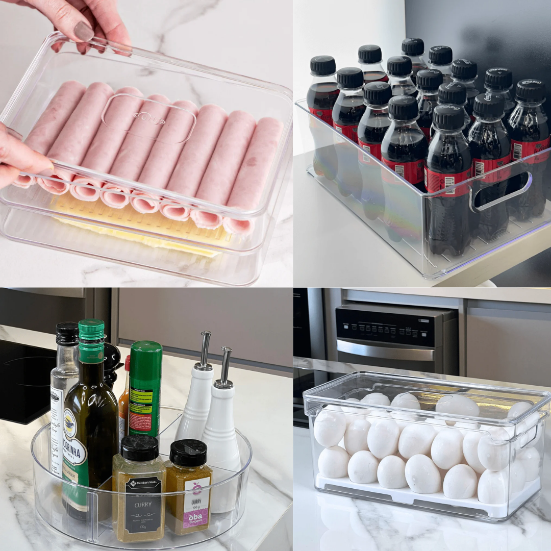 Kit Geladeira Prática 4 Peças