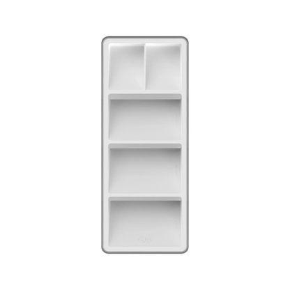 Organizador de Talheres Gaveta Clear Branco 37,5cm