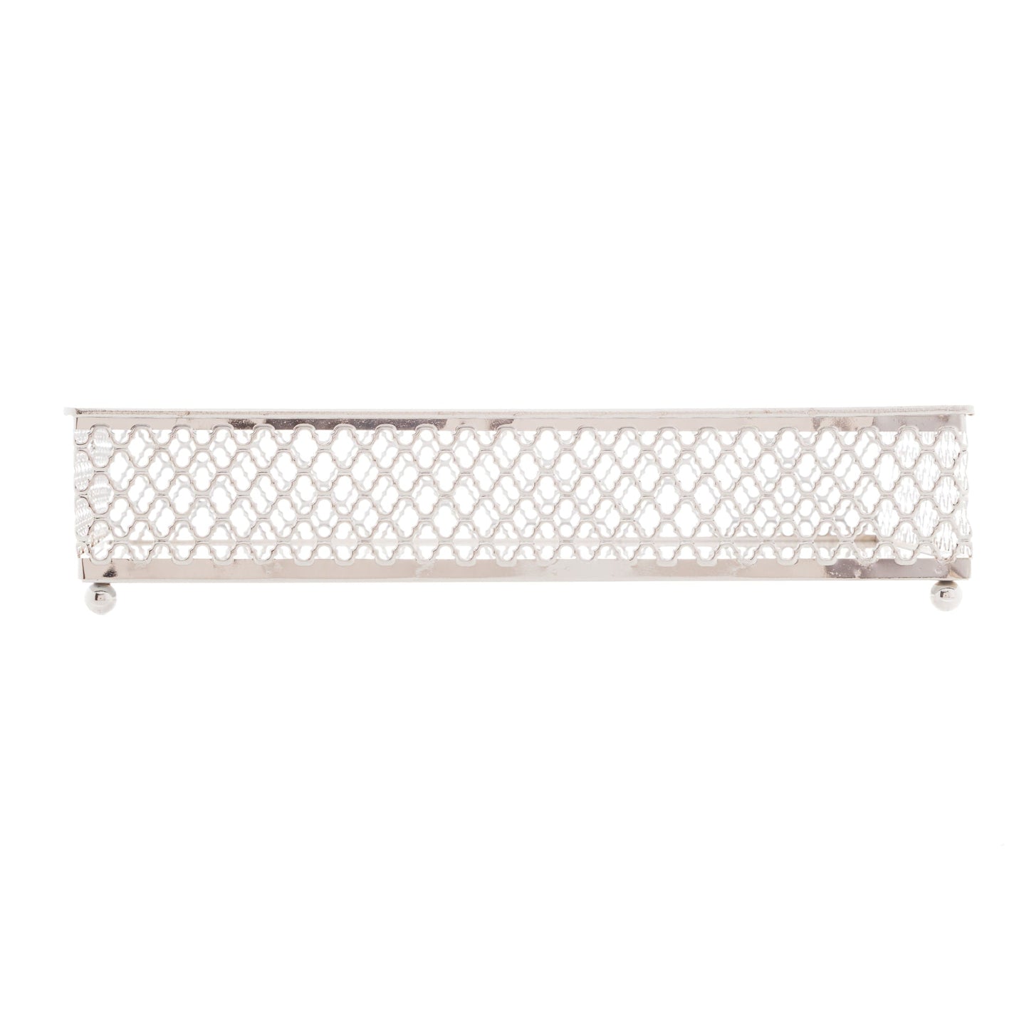 Bandeja de Metal com Espelho Barcelona Cromado 21cm