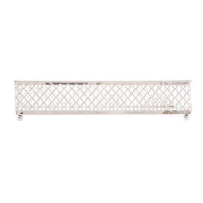 Bandeja de Metal com Espelho Barcelona Cromado 21cm
