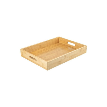 Bandeja Sense de Bambu com Alças 37cm