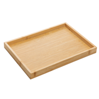 Bandeja em Bambu Nature 22cm X 14cm