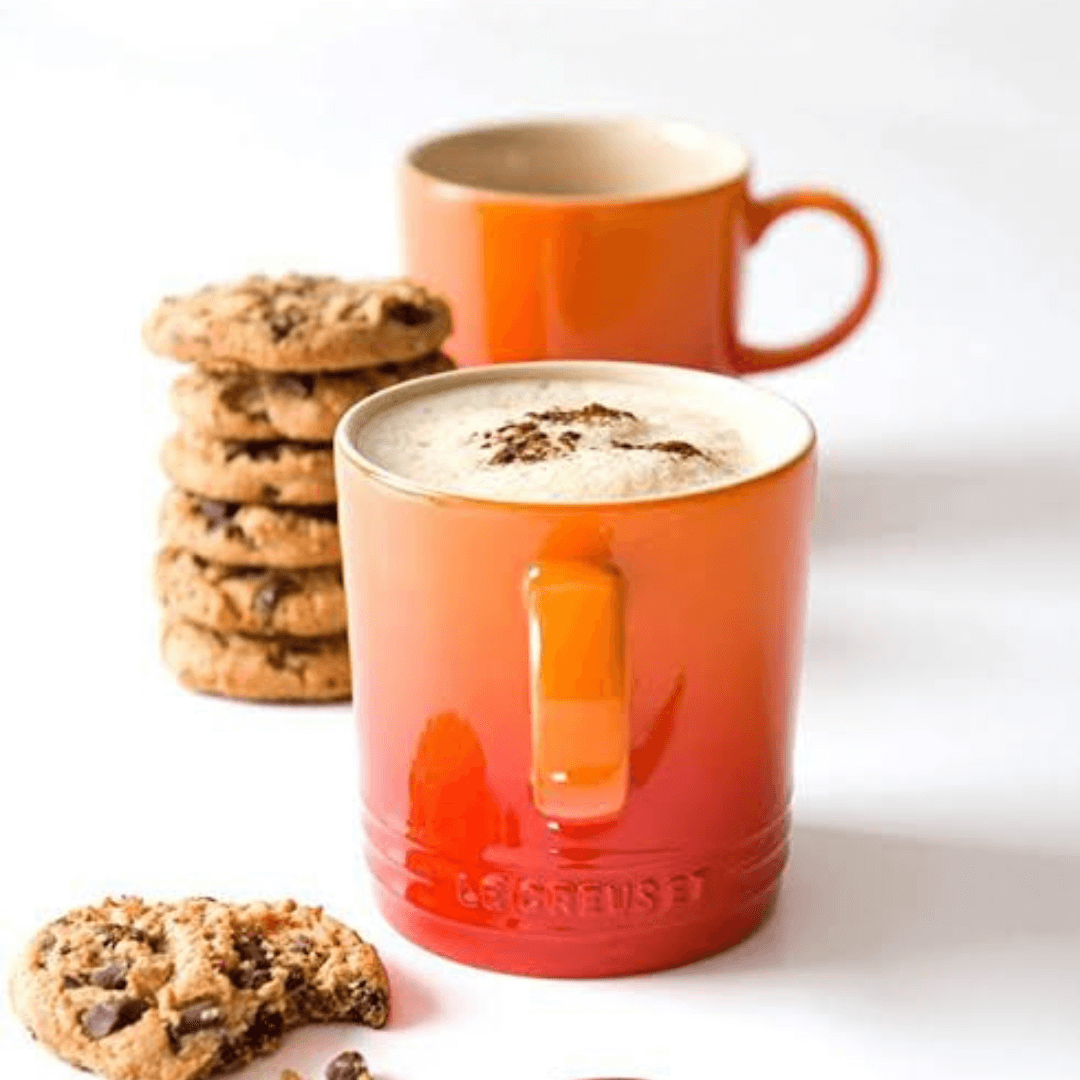 Caneca de Cappuccino Laranja 200ml Le Creuset
