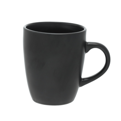 Caneca de Cerâmica Charlotte Preta 350ml