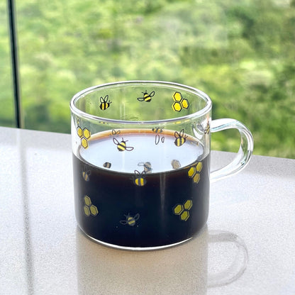 Caneca de Vidro Abelha Bee 125ml