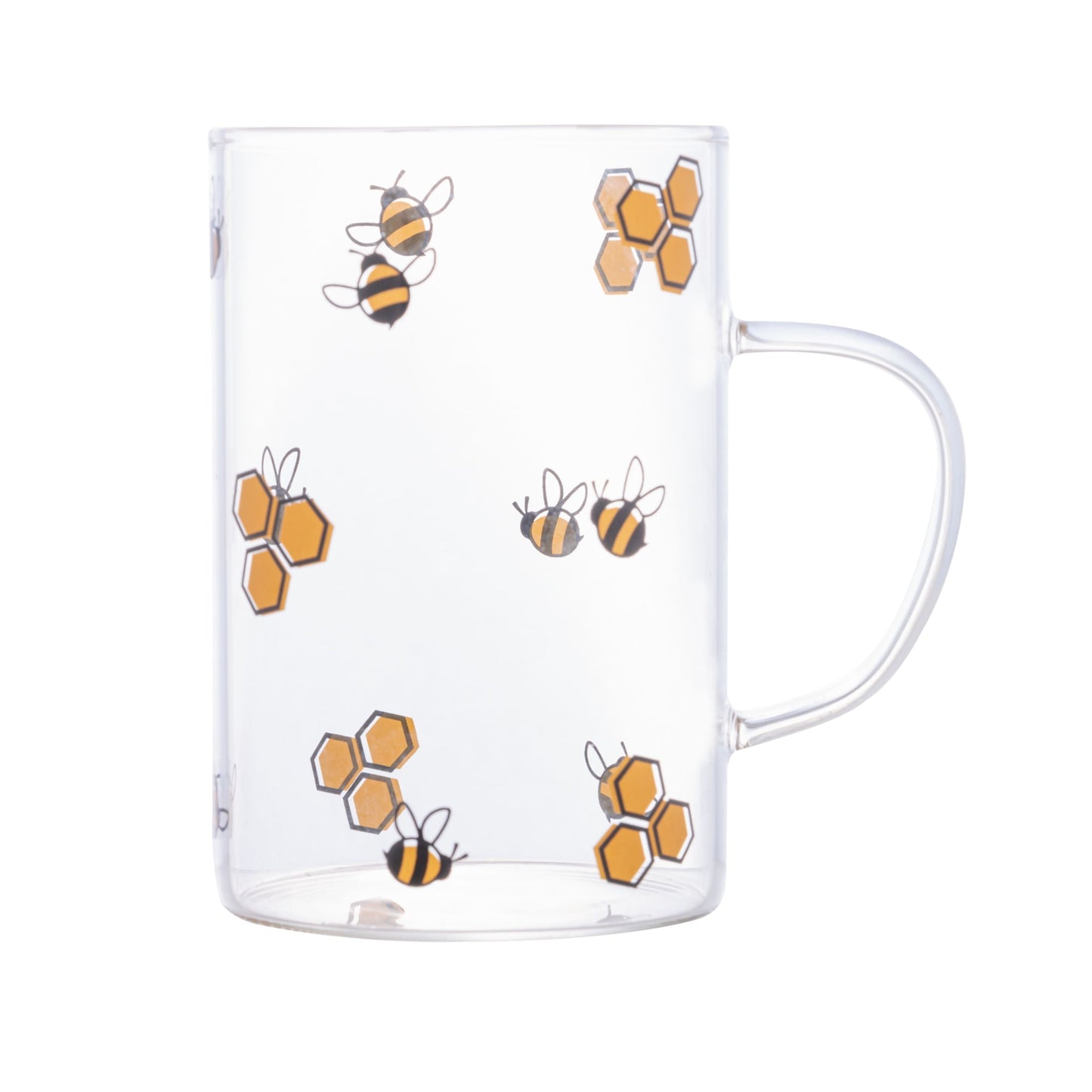 Caneca de Vidro Abelha Bee 280ml