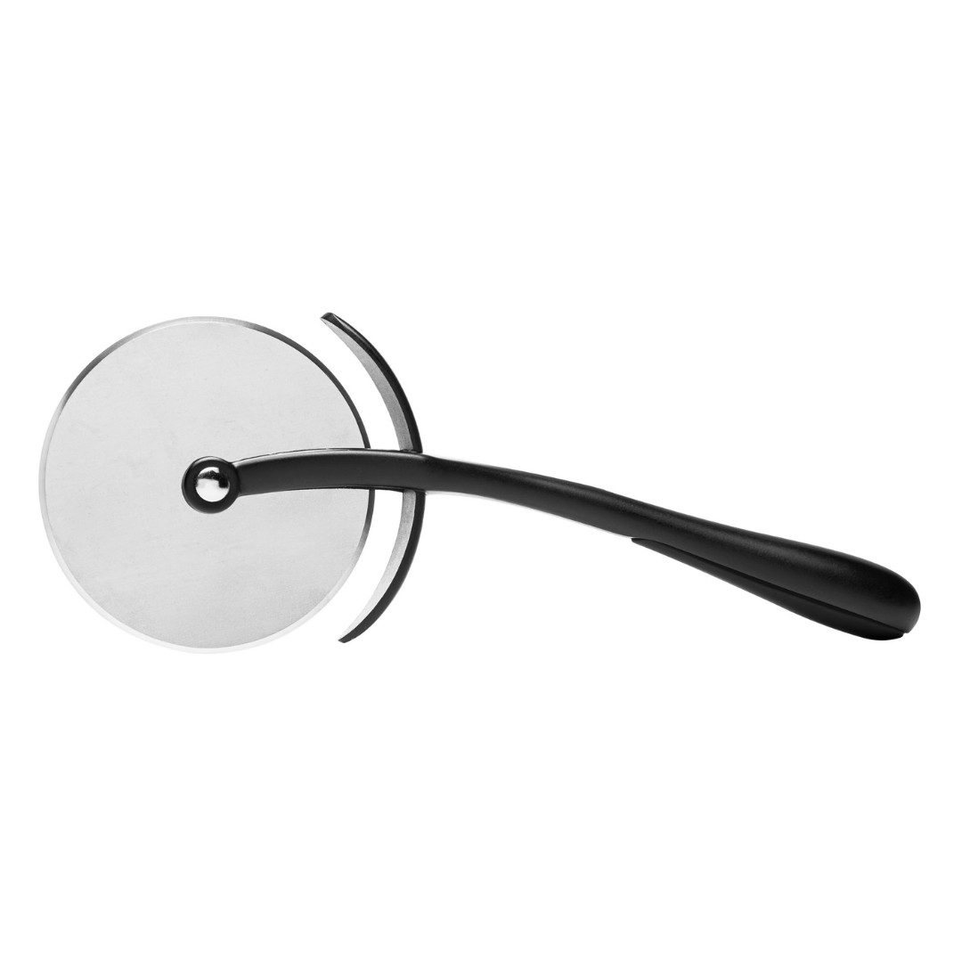 Cortador de Pizza Cabo Antiderrapante Chef Pro Preto 18,5cm
