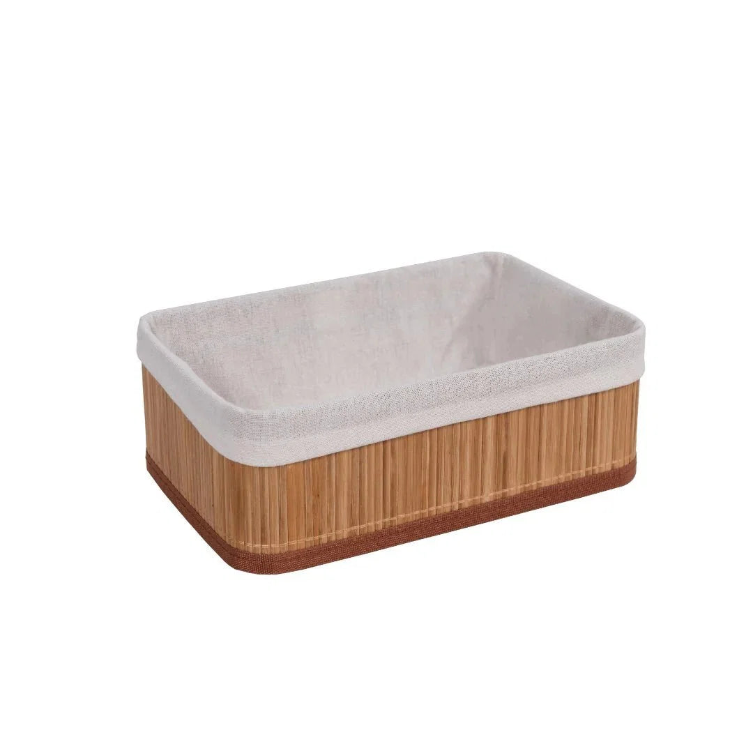 Cesto organizador de Bambu 25cm