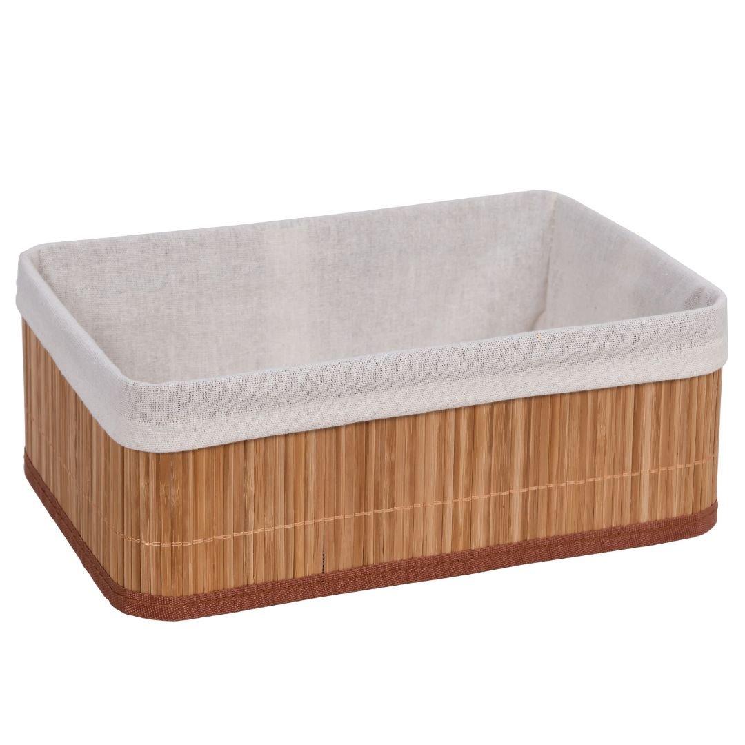 Cesto Organizador de Bambu 33cm