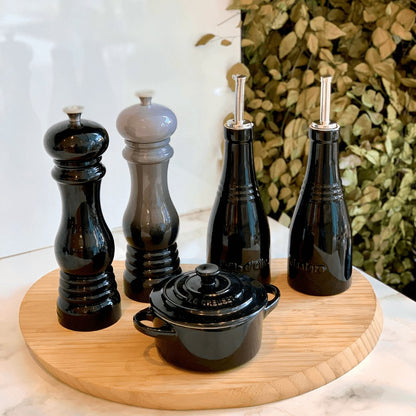 Conjunto Galheteiro Porta Óleo, Azeite e Vinagre Ônix Le Creuset