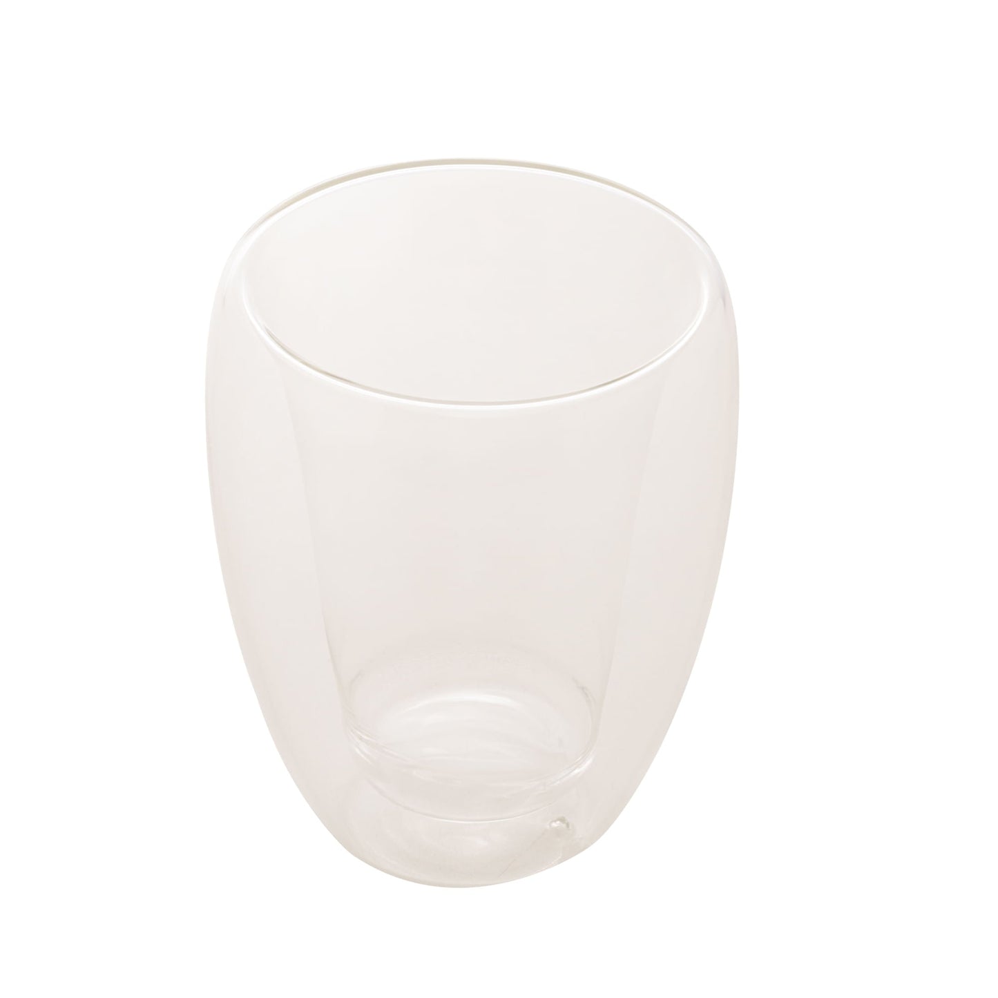 Copo para Chá Parede Dupla em Vidro Borossilicato Transparente 260ml