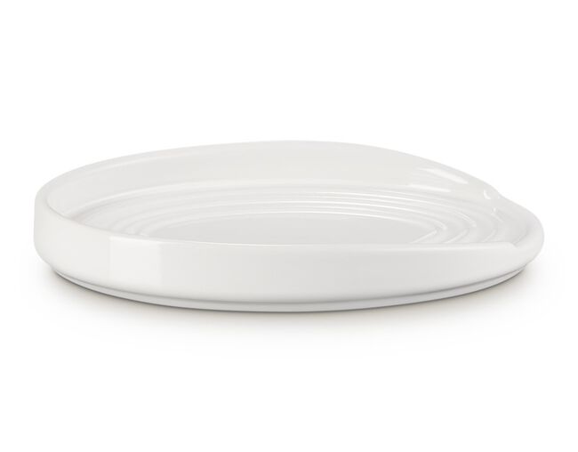 Descanso Oval para Colher Branco Le Creuset