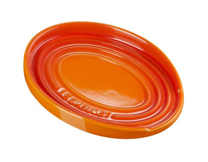 Descanso Oval para Colher Laranja Le Creuset