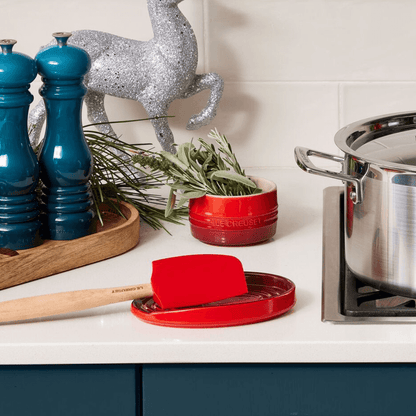 Descanso Oval para Colher Vermelho Le Creuset