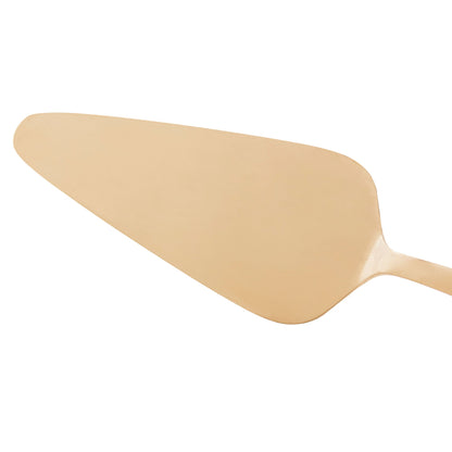 Espátula para Bolo Positano em Aço Inox Dourado 25cm