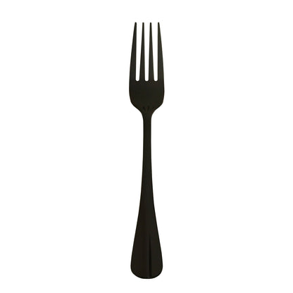 Faqueiro 24 Peças de Aço Inox Positano Preto Ônix