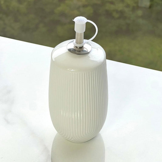 Galheteiro de Cerâmica Oasis Branco 250ml