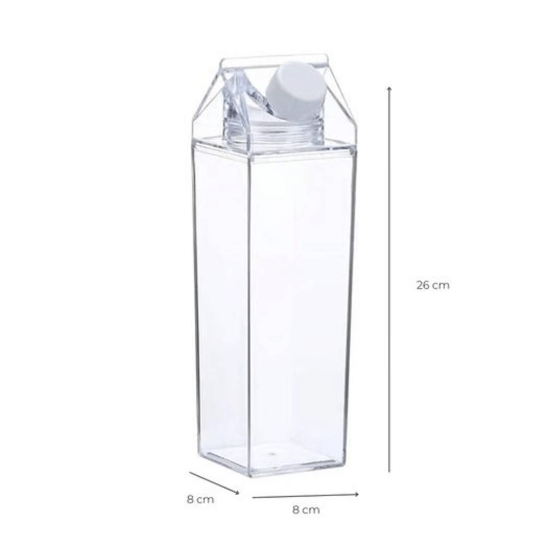 Garrafa Decorativa My Box 1L Transparente Organização para Bebidas