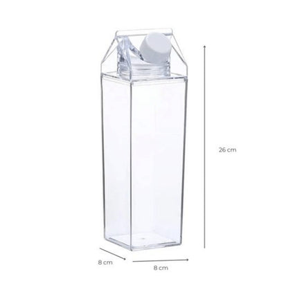 Garrafa Decorativa My Box 1L Transparente Organização para Bebidas