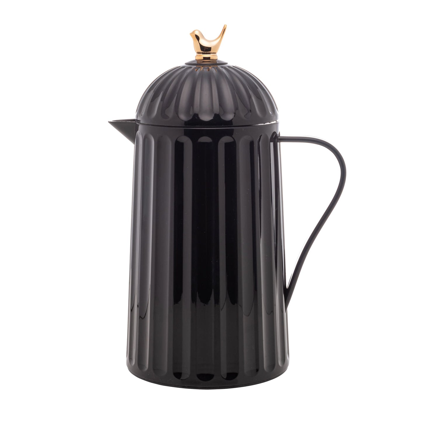 Garrafa Térmica de Plástico Bird Preta 600ml