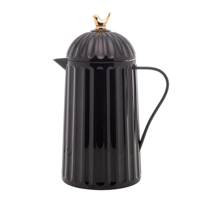 Garrafa Térmica de Plástico Bird Preta 600ml