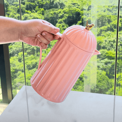 Garrafa Térmica de Plástico Bird Rosa 600ml