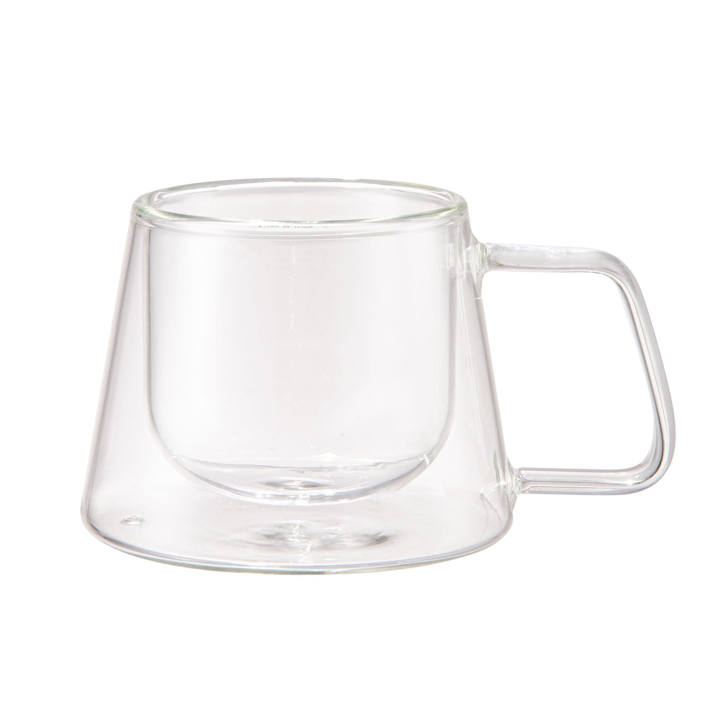 Jogo 2 Xícaras para Café e Chá Parede Dupla Vidro Borossilicato 180ml