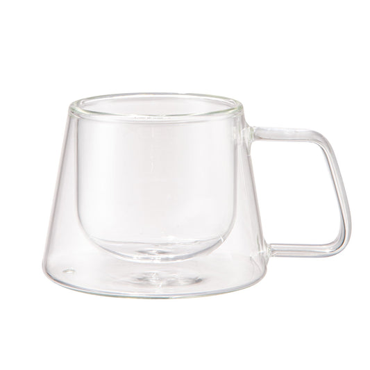 Jogo 2 Xícaras para Café e Chá Parede Dupla Vidro Borossilicato 180ml
