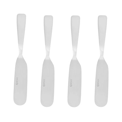 Jogo 4 Espátulas em Aço Inox 13cm