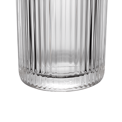 Jogo 6 Copos Altos Long Drink com Borda Dourada Graffiato 420ml