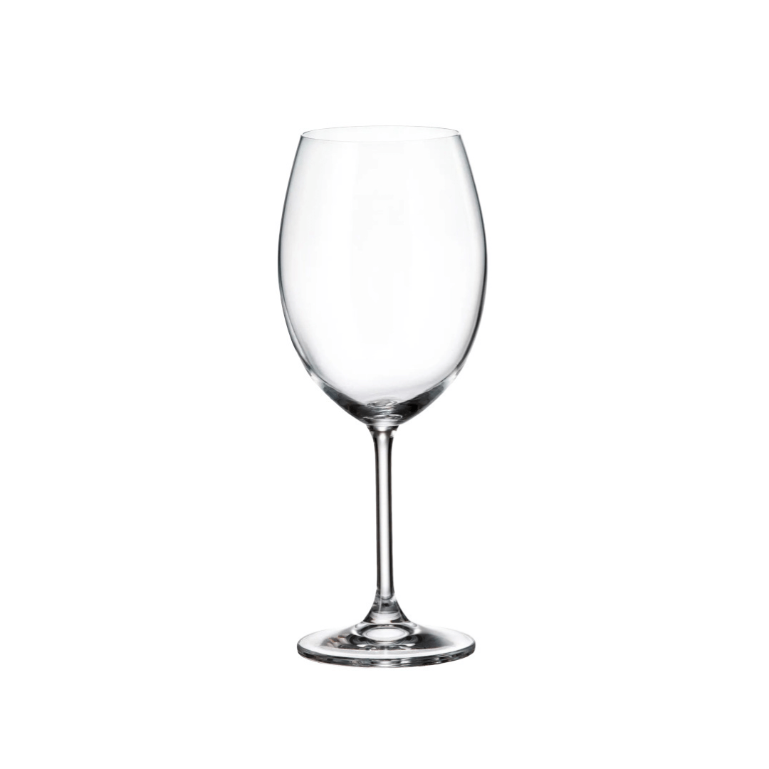 Jogo 6 Taças para Vinho Bordeaux Gastro Cristal 580ml