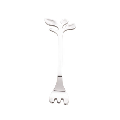 Jogo de Garfos para Aperitivo em Aço Inox Leaves 4 Peças