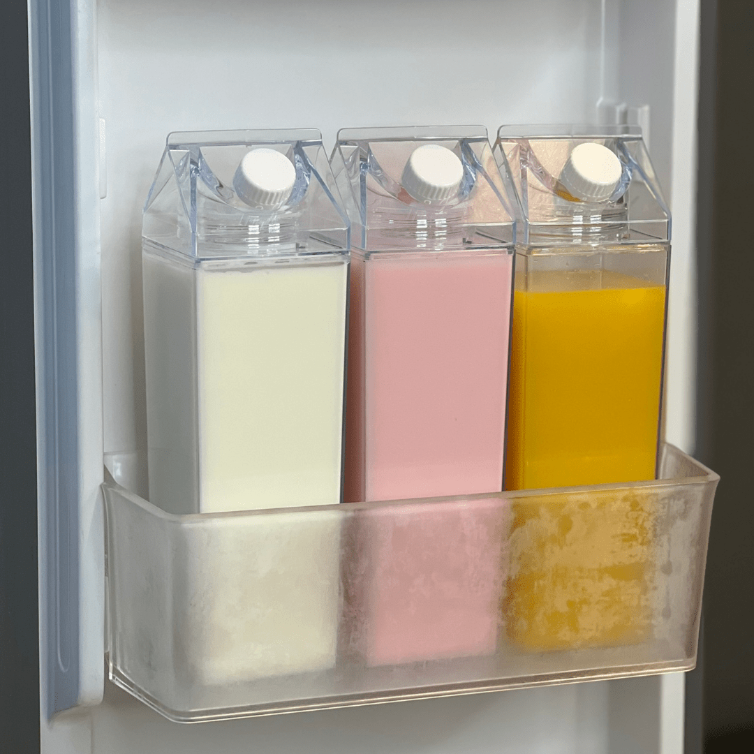 Kit 3 Garrafas para Bebidas Decorativa My Box 1 Litro