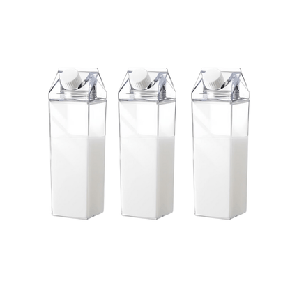 Kit 3 Garrafas para Bebidas Decorativa My Box 1 Litro