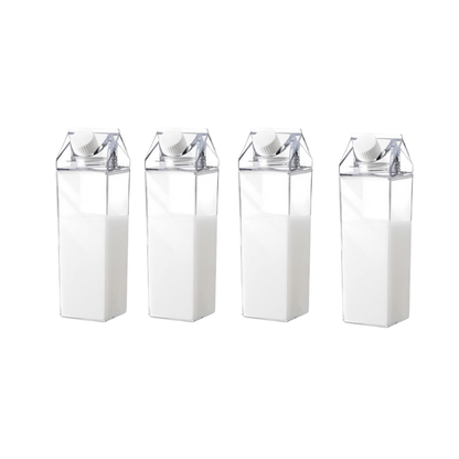 Kit 4 Garrafas para Bebidas Decorativa My Box 1 Litro