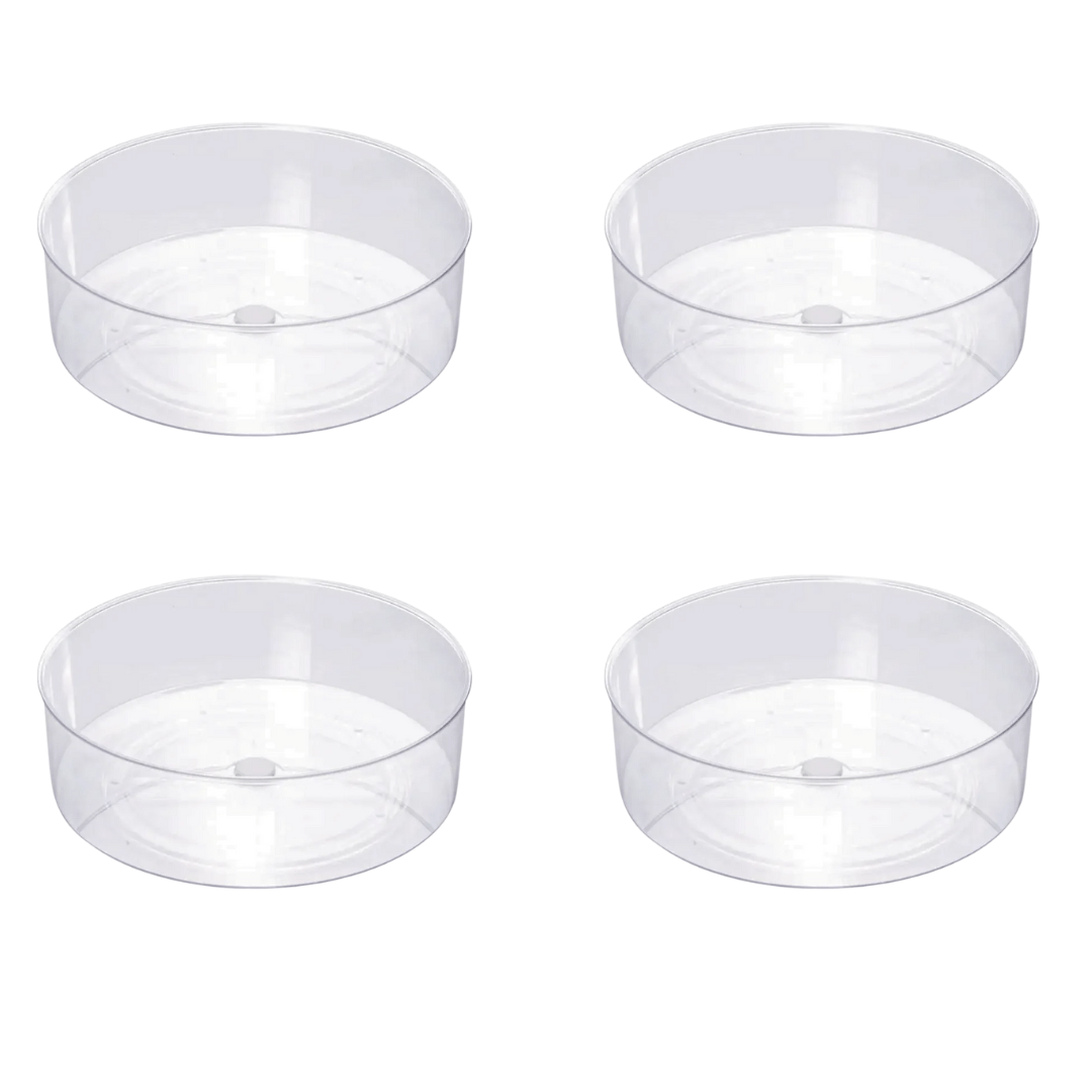 Kit 4 Organizadores Giratórios 23,5cm x 9cm