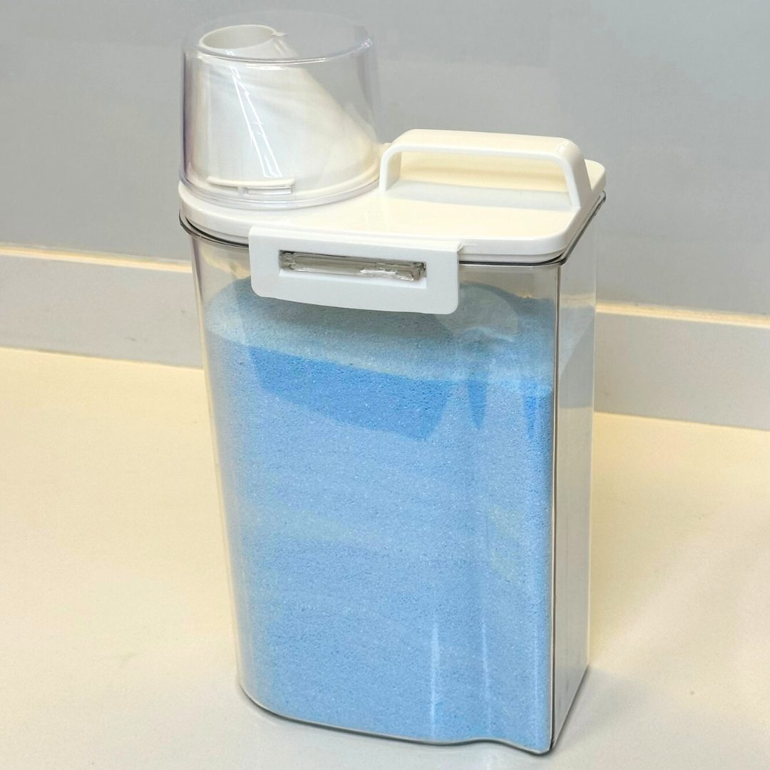 Kit 4 Potes Herméticos com Copo Medidor 2,5 Litros Ela Decora