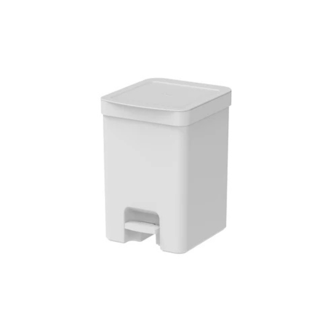 Lixeira de Pedal Trium Branco 12 Litros