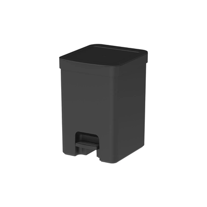 Lixeira de Pedal Trium Preto 12 Litros