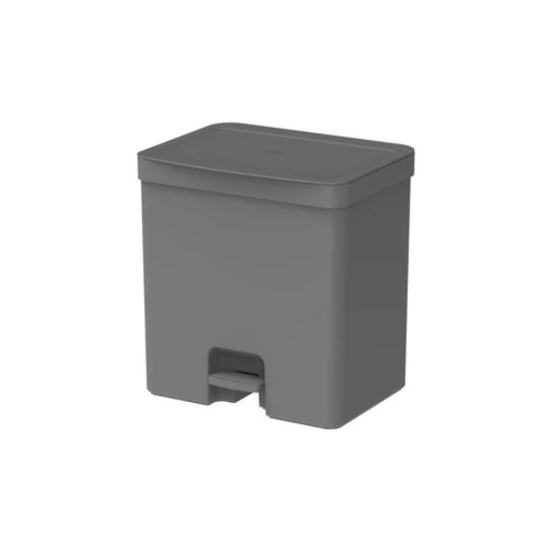 Lixeira de Pedal Trium Chumbo 20 Litros
