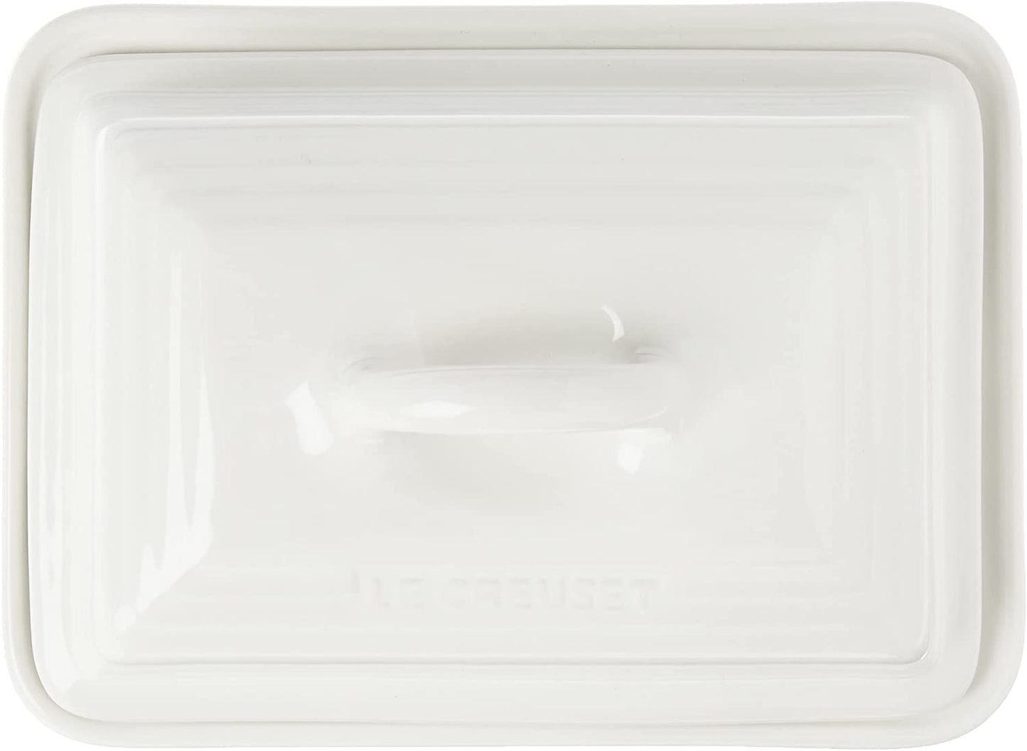Manteigueira Cerâmica Branca Le Creuset