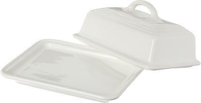 Manteigueira Cerâmica Branca Le Creuset
